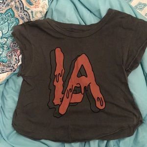 Brandy Melville LA Crop Top